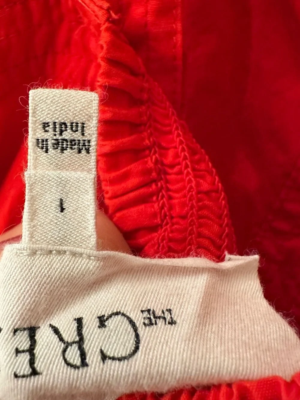 The Great. The Day Break Midi Dress Size 1/S in red - Picture 6 of 6